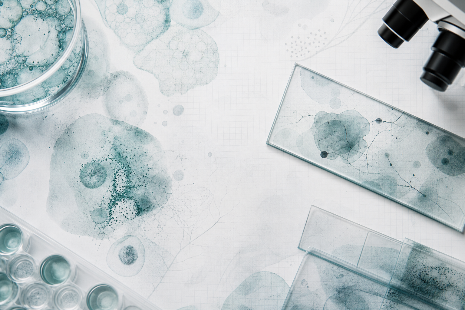 Abstract lab notebook placeholder