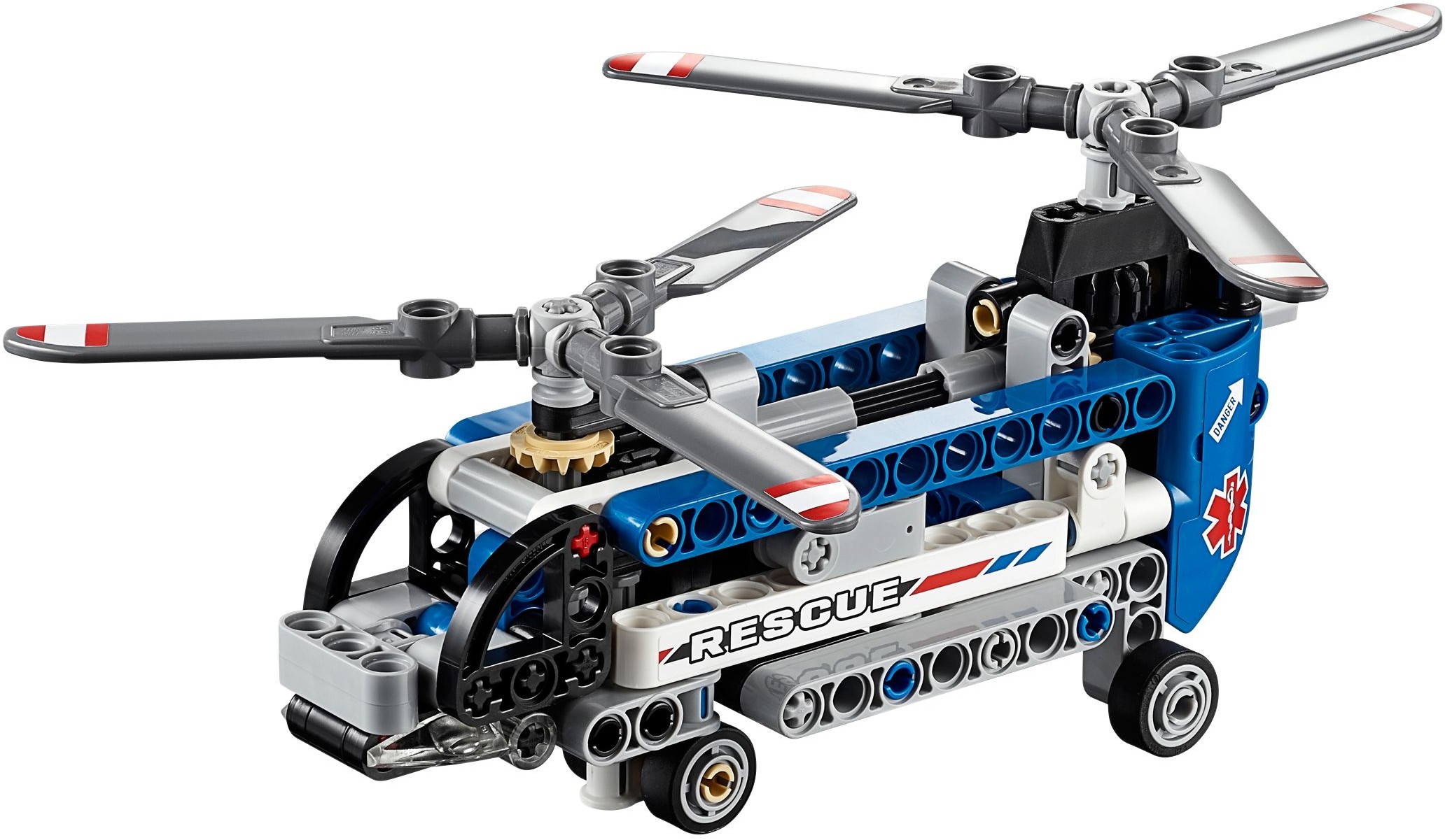The LEGO Technic Twin-rotor Helicopter, set 42020