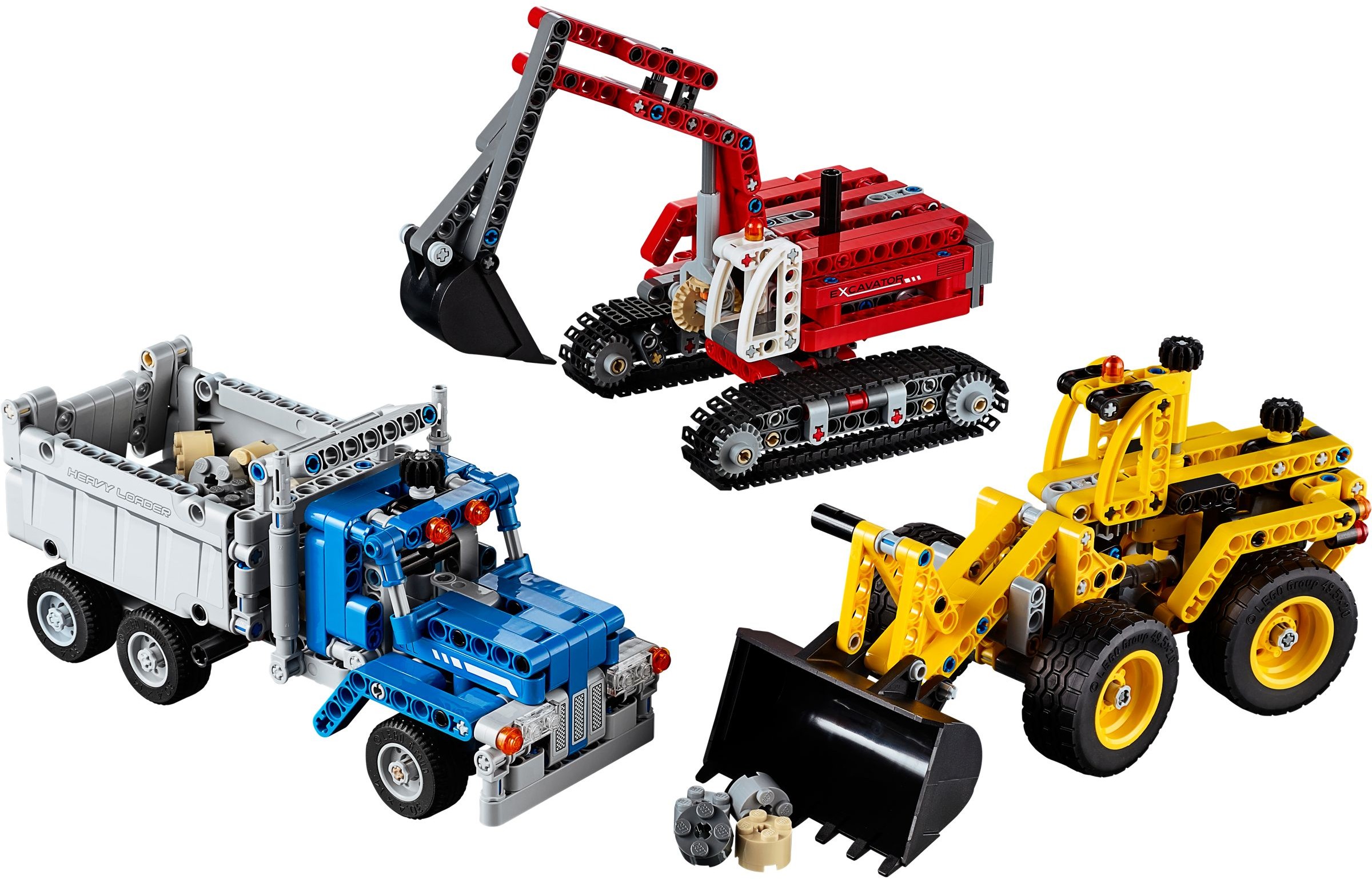 The LEGO Technic Construction Crew, set 42023