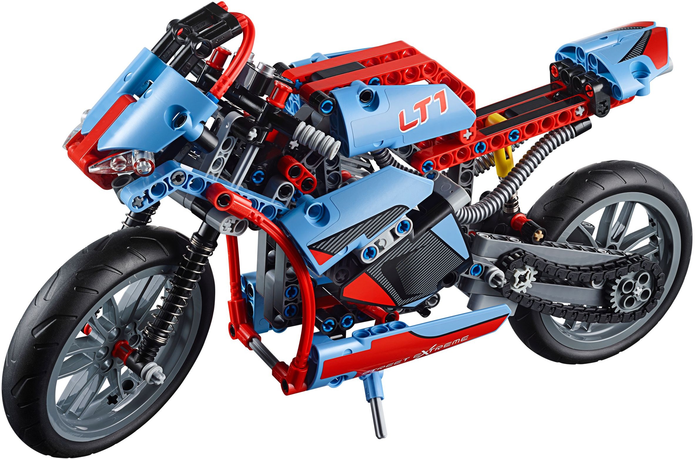 The LEGO Technic Street Motorcycle, set 42036